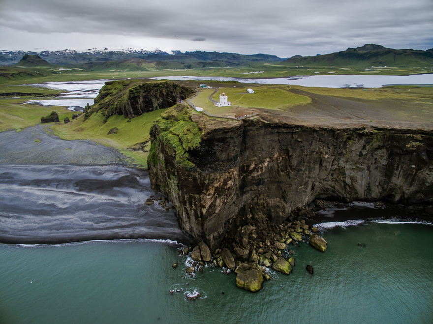 Preto musím cestovať na Island s drone